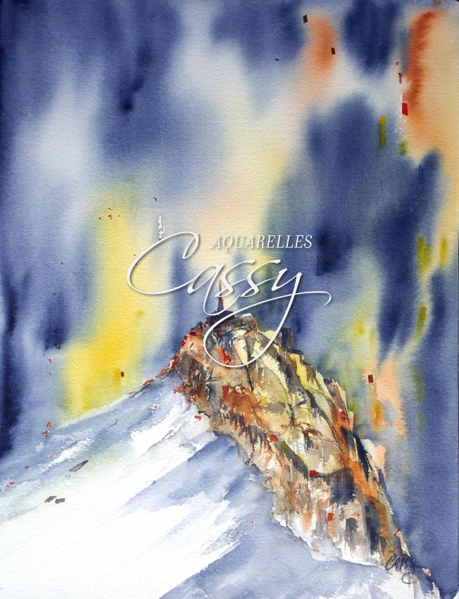 Aiguille du Midi 2023 - 41 cm X 31 cm